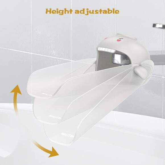 Cute Faucet Extender for Toddlers kids, Sink Extender bathroom 2pk - Picture 3 of 7